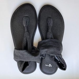 Sanuk Yoga Sling 2 Sandals Charcoal Heather 9